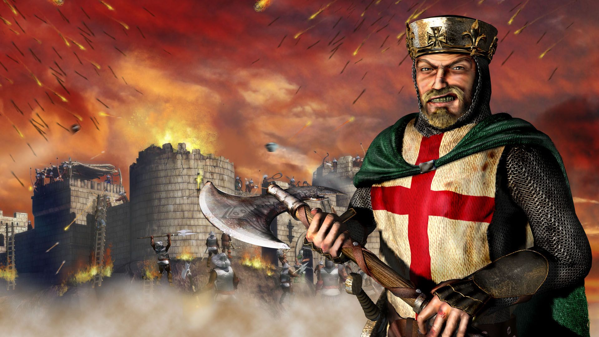 Stronghold Crusader HD Free Download PC Game (Full Version)