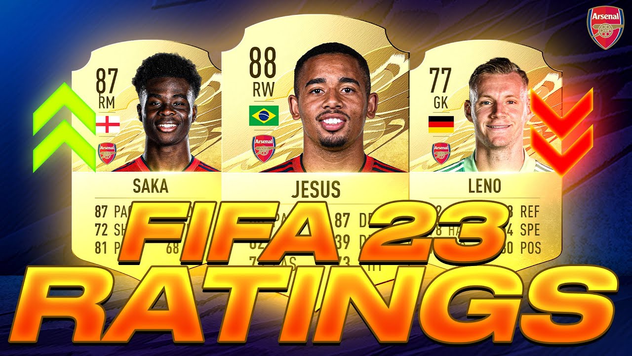 FIFA 23: Arsenal forecast ratings