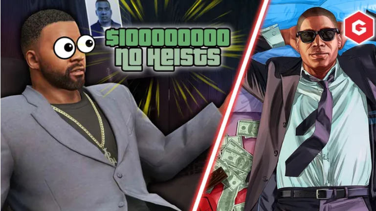 GTA Online player claims that he has earned $100 million from no heists