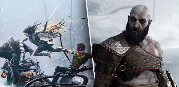 Fans of 'God of War Ragnarok" Spot Badass Throwback to The Original Game
