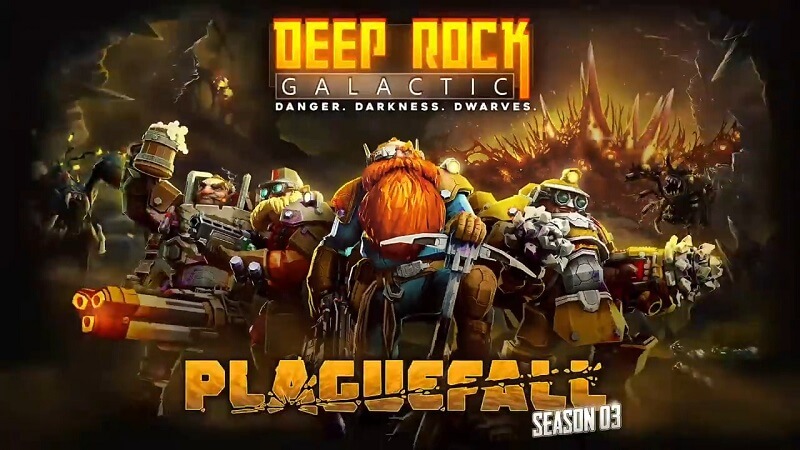 DEEP ROCK GALACTIC 3 PLAGUEFALL START & END DATES- HERE'S WHEN IT LEADS