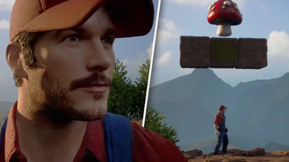 Someone's Put Chris Pratt In An Unreal Engine Super Mario Bros. Remake