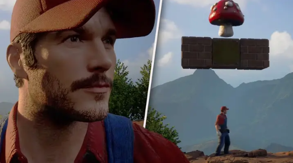 Someone's Put Chris Pratt In An Unreal Engine Super Mario Bros. Remake