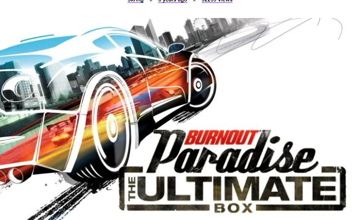 Burnout Paradise PC Version Game Free Download