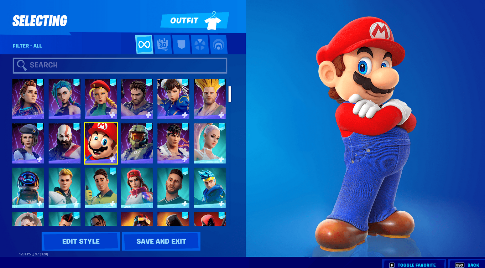 Fortnite x Super Mario